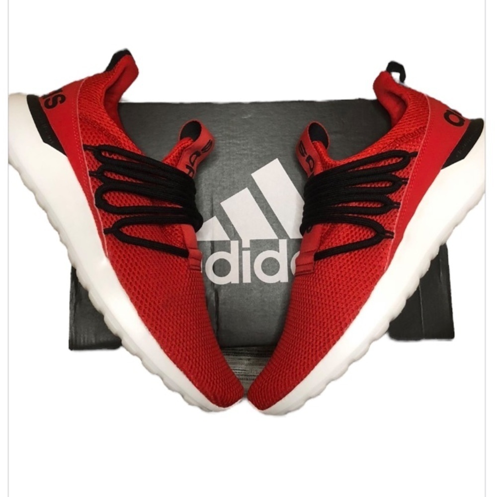 Adidas Lite Racer Adapt 3.0 FY5906 Red Running Shoes Sz 5 Athletic Sneakers